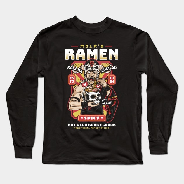 Ramen of Doom (helmet) Long Sleeve T-Shirt by Olipop